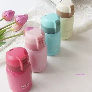 원터치식 디자인 텀블러 진공 이중 보온보냉 귀여운uvw512