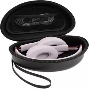 비트 솔로 4 스튜디오 프로 3 2 여행용 수납 케이블 가방 스트랩이 있는 오버 이어 헤드폰 휴대용