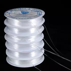 비즈 공예용 와이어 DIY 피아노줄 5m DD-11783 우레탄줄 비즈줄 고무줄끈