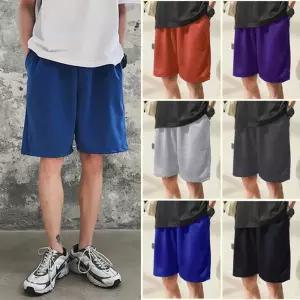 남자 여름반바지 메쉬면 시원한 츄리닝 5부 면반바지 남자반바지