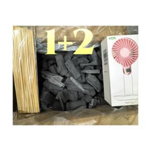 바베큐 캠핑 숯 참숯 맹그로브숯 커피나무 증정(핸드선풍기 대나무꼬지)