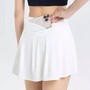 스커트 치마 SK 백포켓 A라인 플리츠 미니 여성 테니스