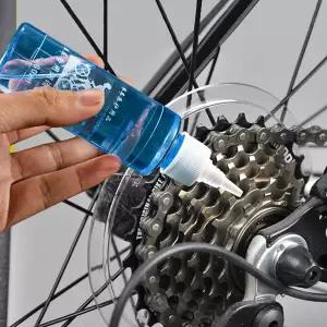 자전거구리스 윤활유 자전거 체인 오일 60ML 건식 윤활제 기어 왁스 유지 보수 물총 M 도로 액세서리