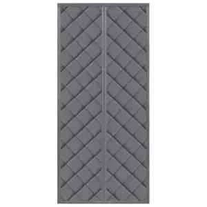 최강 방한 중문 현관 바람막이 커튼 현관문방한 그레이 80cmx210cm