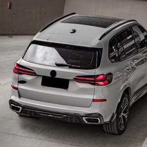 BMW G05 X5 LCI F95 G06 X6 2023호환  리얼 드라이 카본 파이버 샤크핀 안테나 커버  접착식 추가 부품