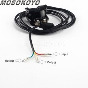 바이크 오토바이 핸들 바 스위치 컨트롤러 할리 다이나 스포스터 V 로드 에어로 AERO-A XL883 용 2 단추 라