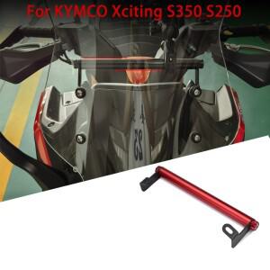 LEDISHUN 바이크 오토바이 앞유리 밸런스 바 브래킷 내비게이션 휴대폰 마운트 거치대 KYMCO Xciting S350