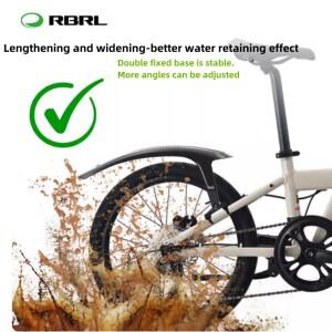 접이식 자전거 펜더  BMX 확장형 14 16 20인치 위한 진흙 제거  탈착 설계.