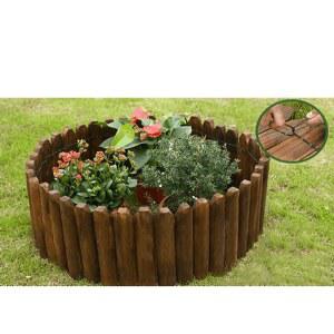 나무울타리 분리대 조경 테두리 방부목 15cm 그라운드 경계 경계목 채소밭 1 꽃밭