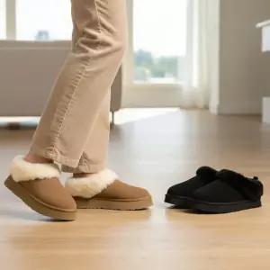 어그 UGG K 타젤 여성 겨울 방한 모카신 털슬리퍼 2종택11083866