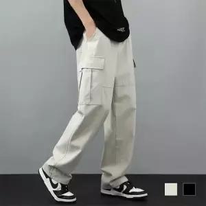 올트렌 남자 와이드 카고바지 SD230305 바지 면 데님 스키니팬츠 겨울 면바지 (WFKBDWU)