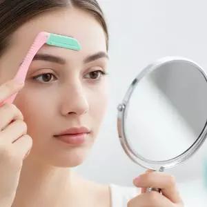 눈썹수정칼 접이식 눈썹정리칼 눈썹밀기 미용도구