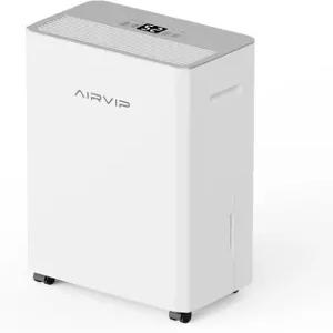 6.56피트 배수 호스가 장착된 가정용 AIRVIP 34핀트 제습기 자동 차단이 가능한 지하 침실 욕실용