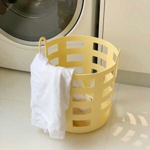 바구니 수납 런드리 소품정리 다기능 의류 Basket 빨래방 그레이 빨래통