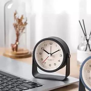 숫자 탁상시계 선물용 거실 탁상시계 무소음 모던 디자인 (KYR-WFJ1O4M)