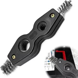 ZOKYUYS 4 in 1 자동차 배터리 청소 브러시 부식 방지 단자 구리 파이프 클리너 도구 및 해양 배관 설치