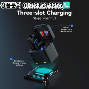 GoPro Hero 용 TELESIN 배터리 12 9 mAh 액세서리 3 가지 고속 충전기 박스 TF 카드 보관함