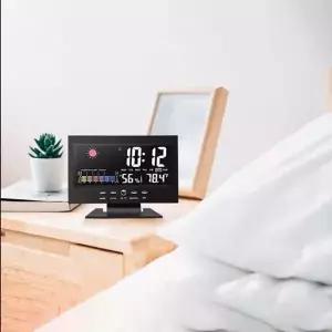 올인원 기상 디지털 시계 습도계 탁상 인테리어 알람시계 (KYR-WFJ1N...