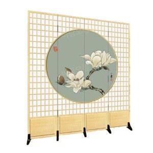 병풍 일식 가벽 벚꽃 1 5m 사쿠라 나무 꽃 한식 한옥 레스토랑 접이식 일식당