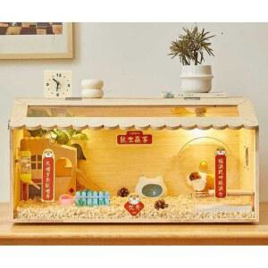 햄스터집 대형 가로80cm 고슴도치 하우스 수납 가로60 번식상자 1 케