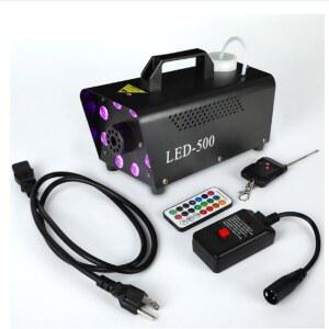 ISFRIDAY 스모그머신 무선 리모컨 펌프 살포 미니 fogger RGB