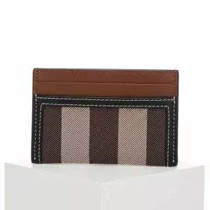 [버버리]생산 Checkered Two-Tone Leather Card Case 8062301 체크 투톤 레더 카드 케이스 820271