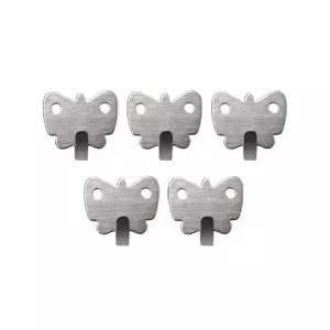 스텐나비행거 스탠 글루부착스탠고리 나비형스탠고리 5개입 (WFKBZ0F)