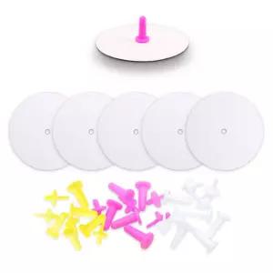 종이팽이 만들기 종이원판 팽이심 그리기팽이-5세트 종이팽이 그리기팽이