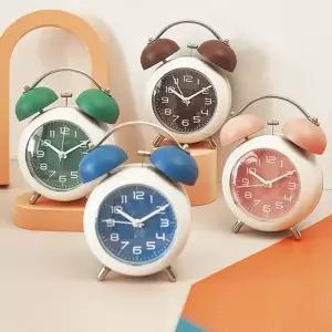 클래식 무소음 알람시계 자명종 탁상 가정용 침실 (KYR-WBD33BE)