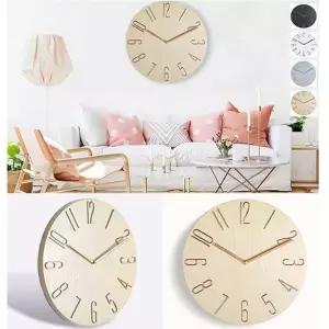 키밍 북유럽 인테리어 벽시계 무소음 거실 벽걸이시계 (KYR-WA00CCE)