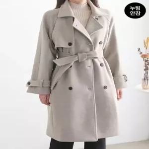 라펠포인트 트렌치 누빔 롱 코트_M2412CT017D_R