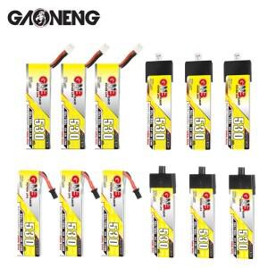 [호환품]3개 1S GNB 3.8V 530mAh 90C/180C 리포 배터리 RC 헬리콥터 쿼드콥터 FPV 레이싱 드론용 PH2.0 A30