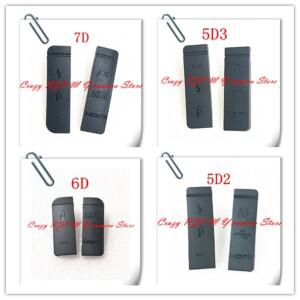 캐논 호환 6D 5D2 5D3 7D USB 가죽 플러그 측면 커버 고무