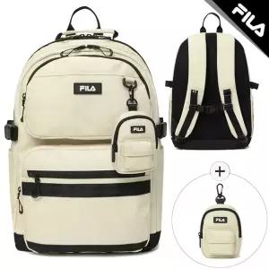 [매장판] 휠라 투포켓 백팩 FS261BP01X007(150) 크림_신