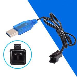 3.7V 배터리 USB 충전기 RC 헬리콥터 쿼드콥터 장난감 자동차 모델 트럭