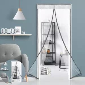 현관바람막이 보급형자석방풍막 방한비닐 문바람막이 방풍 난방커튼