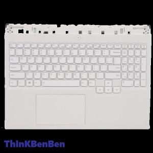 레노버 호환 리전 5 프로 16ACH6H R9000P  5CB1C14916 용 팔걸이 쉘 커버 미국 영어 흰색 키보드 상단 케이