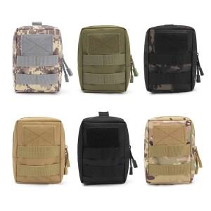 Molle 파우치  EDC 도구 가방 허리 팩 야외 전화 케이스 홀더 사냥 액세서리 Mag