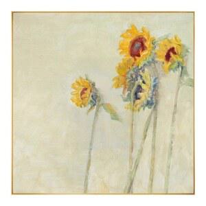 해바라기 유화 액자 그림 집들이 개업 선물 금전운