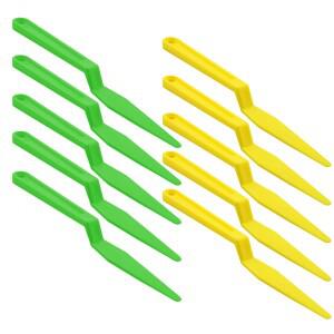 10개입 자동차 비닐 랩 필름 스퀴지 엣지 클로징 스크래퍼 긁개 디테일링 도구 부착 스타일링 액세서리