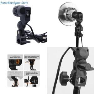 E27 라이트 소켓 마운트 우산 홀더 및 확장 장력 어댑터 케이블 w8ke.