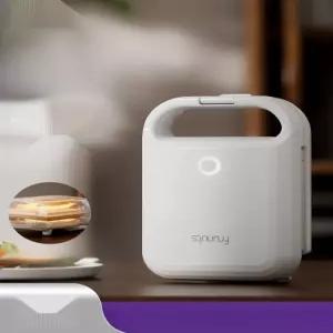 가정용 미니 샌드위치 그릴 전기 파니니 토스터