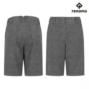 레노마골프 여성 간절기 체크 패턴 5부 반바지 RWPSN 7507