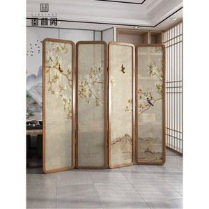 동양화 자수병풍 책가도 우드 매장 옵션이미지참고