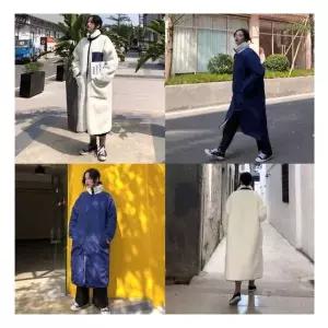 양면롱자켓 롱후리스자켓 플리스자켓 털잠바 여성후리스 플리스 949004