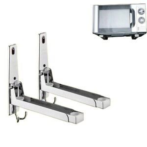 전자 레인지 거치대 접이식 단열 가이저 스탠드 밥솥수납장 스테인리스펀칭프리 베란다보조주방