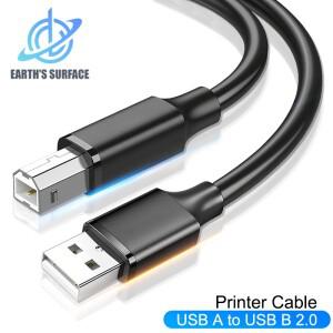 [호환품] MacBook Pro용 USB  A - B 2.0 케이블 HP 호환캐논 호환 Brother Epson Dell 삼성 호환 프린터 US