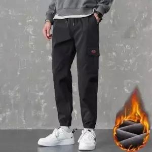 남자 방한 카고바지 스타일 카고조거팬츠 겨울 건빵바 남자 카고바지 기모바지 조거팬츠