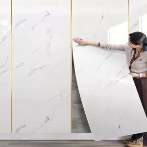 대리석 두꺼운 크랙 시트 롤장판 바닥재 세라믹