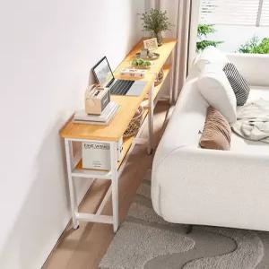 좁고 긴테이블 창가 간이 책상 소파 카페 이동식 베란다